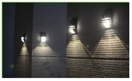 Fashionable Solar Lamp Led Human Body Infrared Sensor Wall Lamp Induction Distance 3-5 Meters Home Corner Lamp