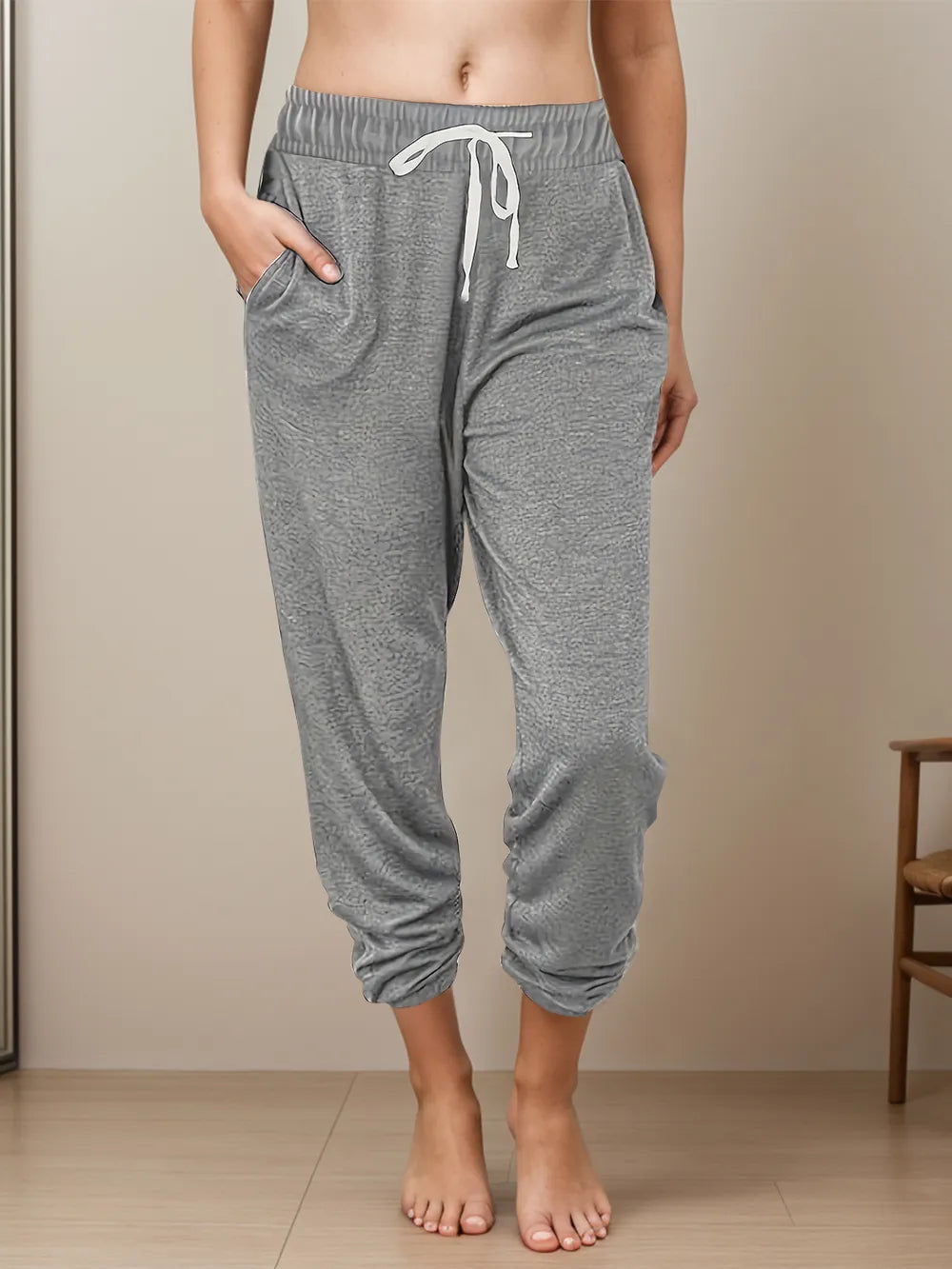 Summer new women's casual nine part ankle pants for women