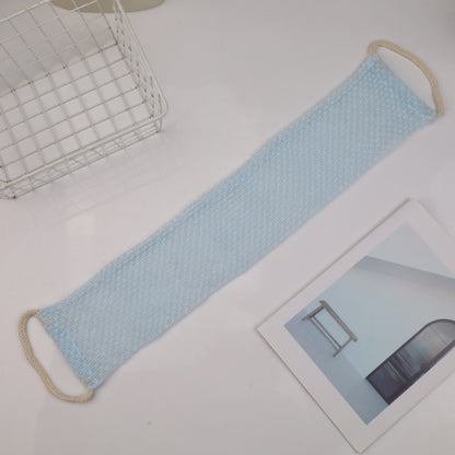 Striped Bath Scrubber Long Strip Nylon Sauna Towel Thickened Adult Back Scrubber