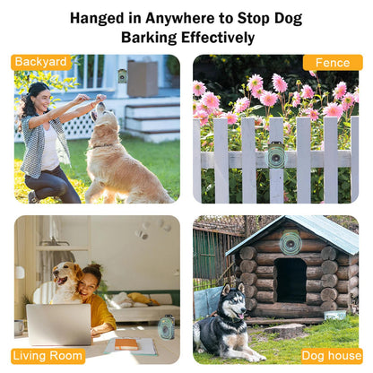 Ultrasonic automatic bark stop dog trainer