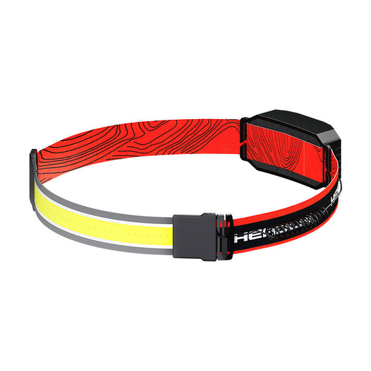 USB Strong Light Outdoor Headlight Silicone Sensor Headlight Rechargeable Portable Night Running LED Mini Headlight Night Light