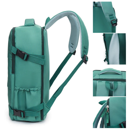 Premium Travel Backpack: Airplane-Approved Laptop Bag for School & Work, Waterproof Carry-On for Men & Women