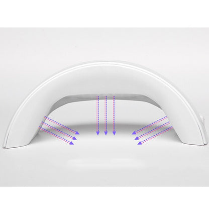 36W UV Lamp 12pcs LED Nail Dryer Micro USB Gel Varnish Curing machine With Timer button Sensor Nail Art Tools