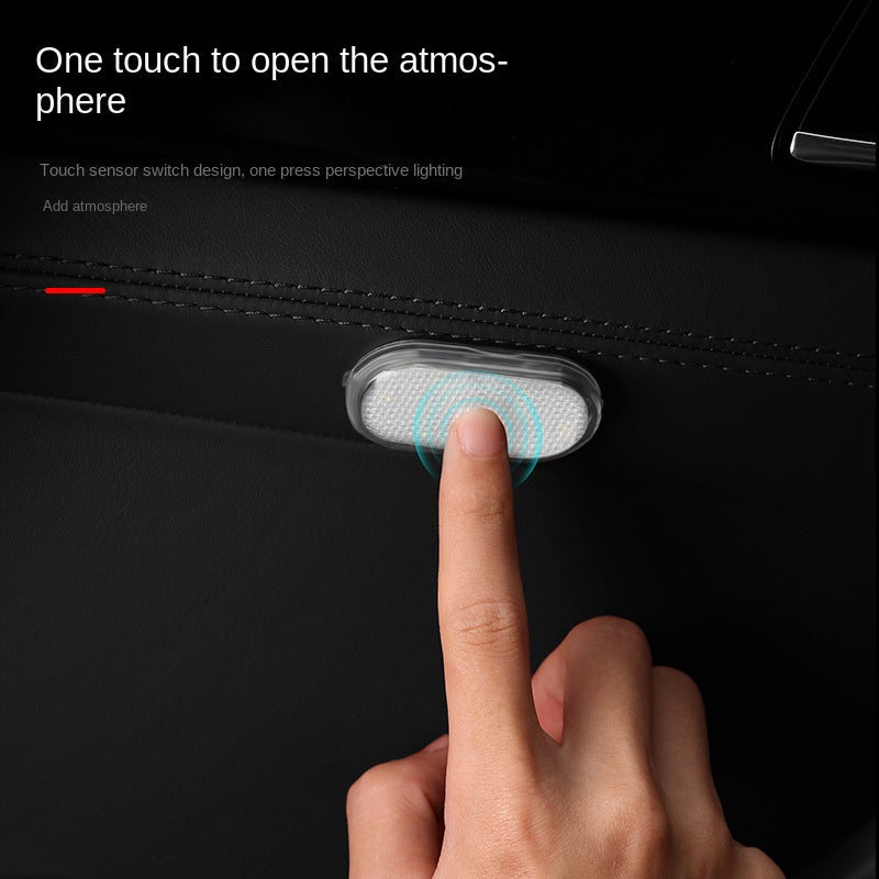 Car Touch Light, Car Atmosphere Interior Induction USB Charging Reading Lamp, Room Lamp LED Modification Lighting Wholesale