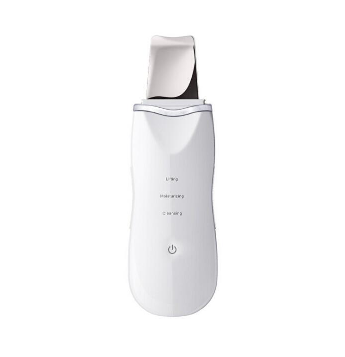 Professional Ultrasonic Facial Skin Scrubber Ion Deep Face Cleaning Peeling Rechargeable Skin Care Device Beauty Instrument 42