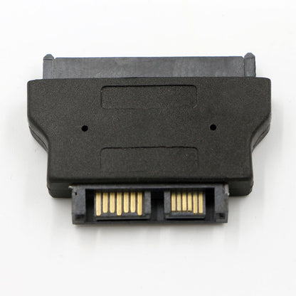 SATA22P to SLIMLINE SATA13p laptop optical drive position rotation head