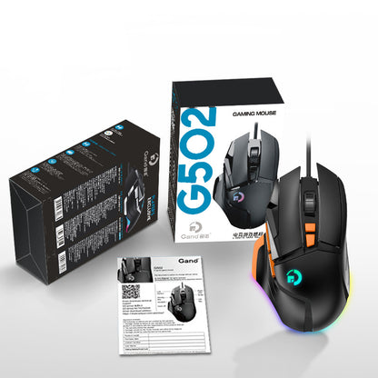 G502 wireless mouse 2.4G dual-mode office computer laptop RGB macro definition eating chicken LOLCF