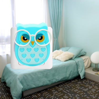 ITimo LED Night Light Energy Saving Socket Lamp Animal Nightlight Auto Light Control Sensor Lamp Owl EU Plug Indoor Lighting