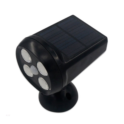 360 Degree Rotation Motion Sensor Corridor Solar Powered Energy Saving Yard Outdoor LED Spotlight Wall Mount Adjustable Garden