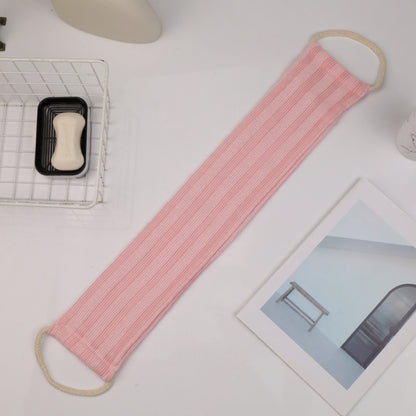 Striped Bath Scrubber Long Strip Nylon Sauna Towel Thickened Adult Back Scrubber