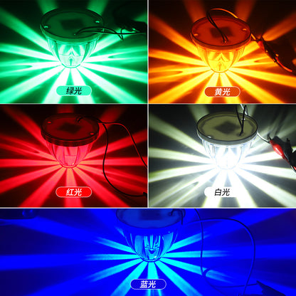 Glass plastic watermelon lights truck side lights LED lights ship signal lights