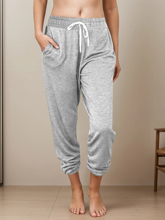Summer new women's casual nine part ankle pants for women