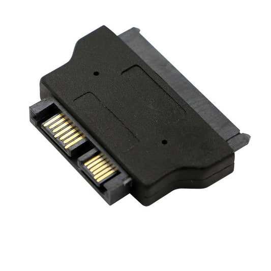SATA22P to SLIMLINE SATA13p laptop optical drive position rotation head